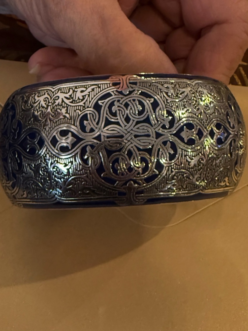 Brighton Wide Hinged Bangle Bracelet